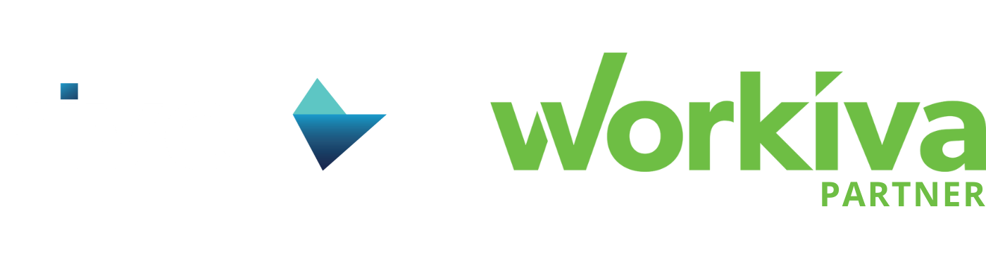 Rivel and Workiva partnership logo