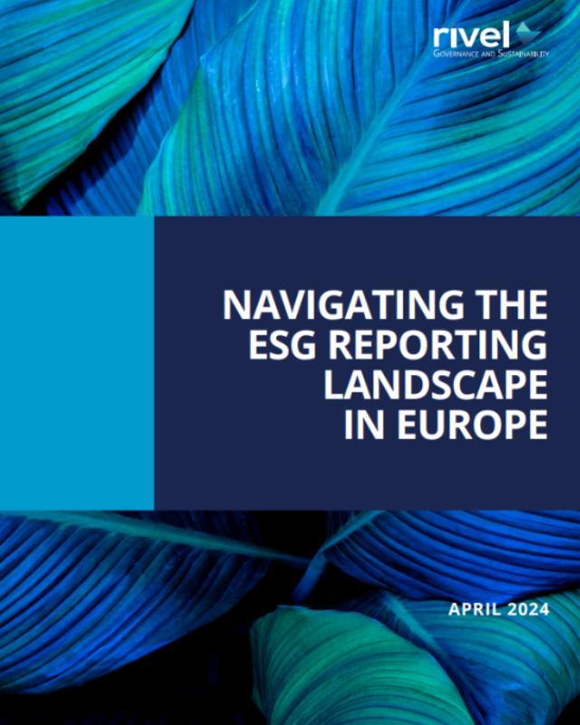 Whitepaper: Navigating the ESG Reporting Landscape in Europe